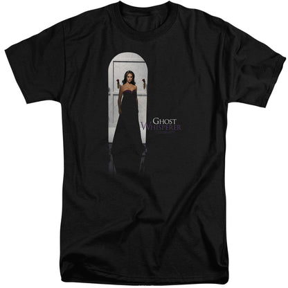 Ghost Whisperer Doorway Mens Tall T Shirt Black Officially Licensed