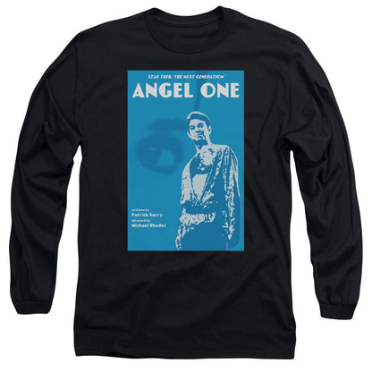 Star Trek Tng Season 1 Episode 14 Mens Long Sleeve Shirt Black Officially Licensed Officially Licensed