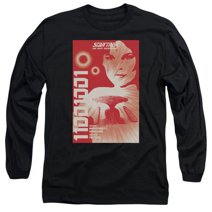 Star Trek Tng Season 1 Episode 15 Mens Long Sleeve Shirt Black Officially Licensed Officially Licensed
