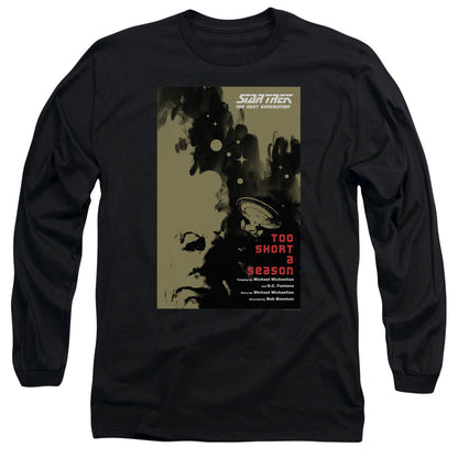 Star Trek Tng Season 1 Episode 16 Mens Long Sleeve Shirt Black Officially Licensed Officially Licensed