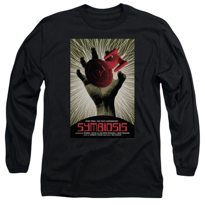Star Trek Tng Season 1 Episode 22 Mens Long Sleeve Shirt Black Officially Licensed Officially Licensed