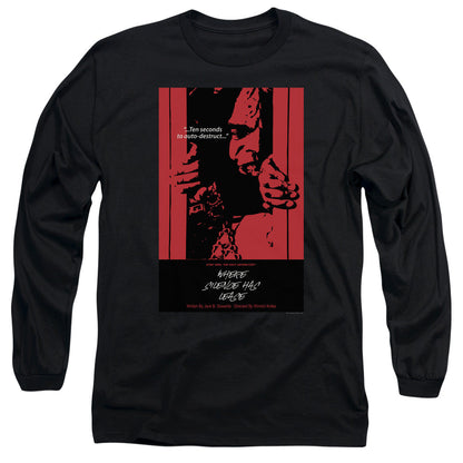 Star Trek Tng Season 2 Episode 2 Mens Long Sleeve Shirt Black Officially Licensed Officially Licensed