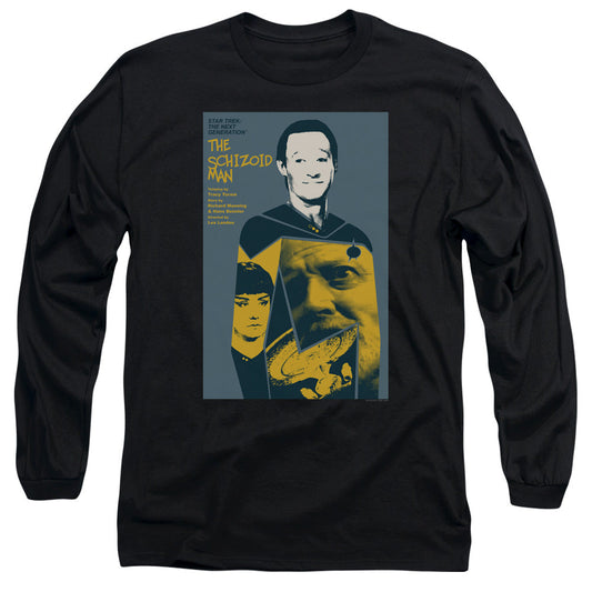 Star Trek Tng Season 2 Episode 6 Mens Long Sleeve Shirt Black Officially Licensed Officially Licensed