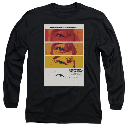 Star Trek Tng Season 2 Episode 7 Mens Long Sleeve Shirt Black Officially Licensed Officially Licensed