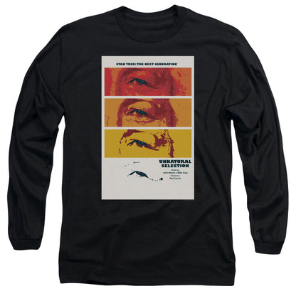Star Trek Tng Season 2 Episode 7 Mens Long Sleeve Shirt Black Officially Licensed Officially Licensed