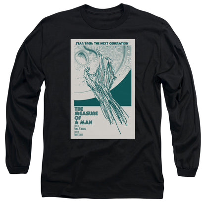 Star Trek Tng Season 2 Episode 9 Mens Long Sleeve Shirt Black Officially Licensed Officially Licensed