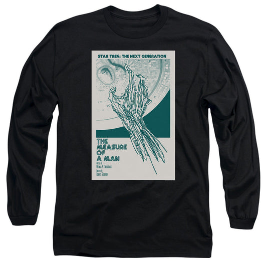 Star Trek Tng Season 2 Episode 9 Mens Long Sleeve Shirt Black Officially Licensed Officially Licensed