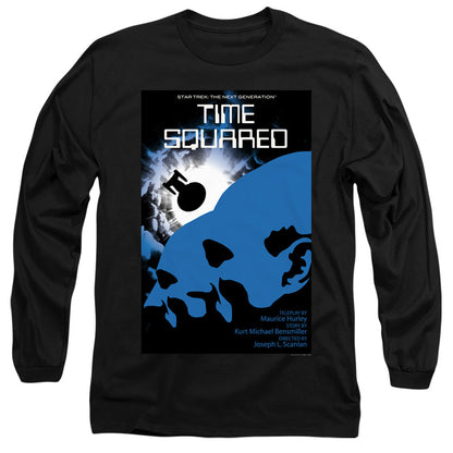 Star Trek Tng Season 2 Episode 13 Mens Long Sleeve Shirt Black Officially Licensed Officially Licensed