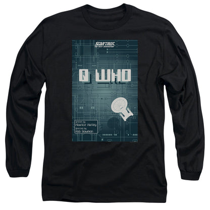 Star Trek Tng Season 2 Episode 16 Mens Long Sleeve Shirt Black Officially Licensed Officially Licensed