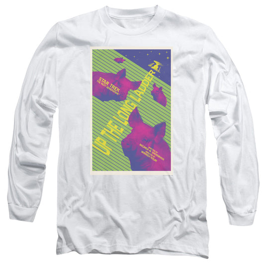 Star Trek Tng Season 2 Episode 18 Mens Long Sleeve Shirt White Officially Licensed Officially Licensed