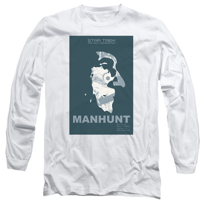 Star Trek Tng Season 2 Episode 19 Mens Long Sleeve Shirt White Officially Licensed Officially Licensed