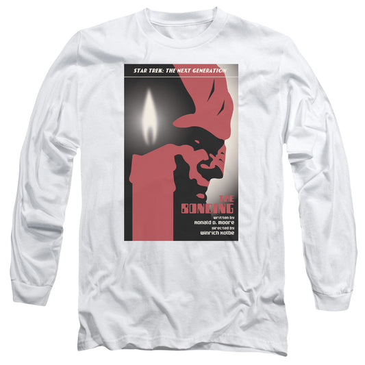 Star Trek Tng Season 3 Episode 5 Mens Long Sleeve Shirt White Officially Licensed Officially Licensed