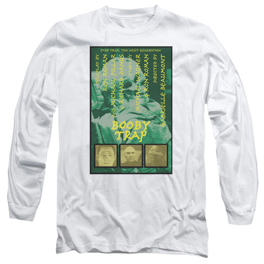 Star Trek Tng Season 3 Episode 6 Mens Long Sleeve Shirt White Officially Licensed Officially Licensed