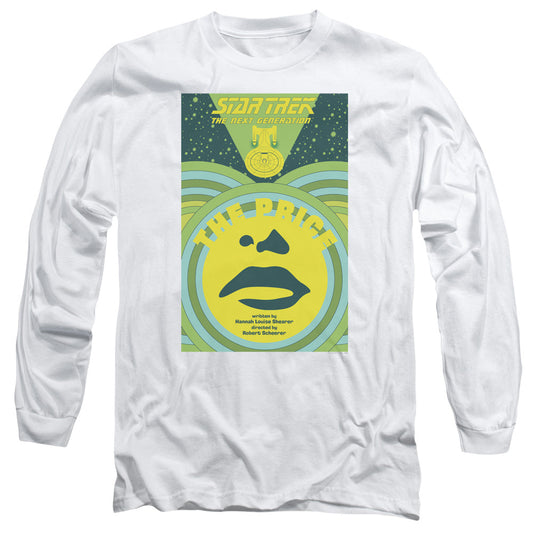 Star Trek Tng Season 3 Episode 8 Mens Long Sleeve Shirt White Officially Licensed Officially Licensed