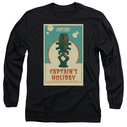 Star Trek Tng Season 3 Episode 19 Mens Long Sleeve Shirt Black Officially Licensed Officially Licensed