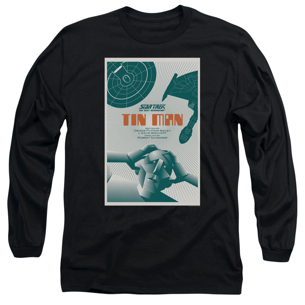Star Trek Tng Season 3 Episode 20 Mens Long Sleeve Shirt Black Officially Licensed Officially Licensed