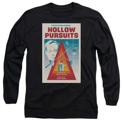 Star Trek Tng Season 3 Episode 21 Mens Long Sleeve Shirt Black Officially Licensed Officially Licensed