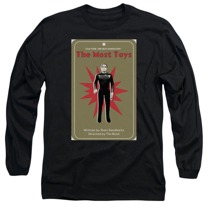 Star Trek Tng Season 3 Episode 22 Mens Long Sleeve Shirt Black Officially Licensed Officially Licensed