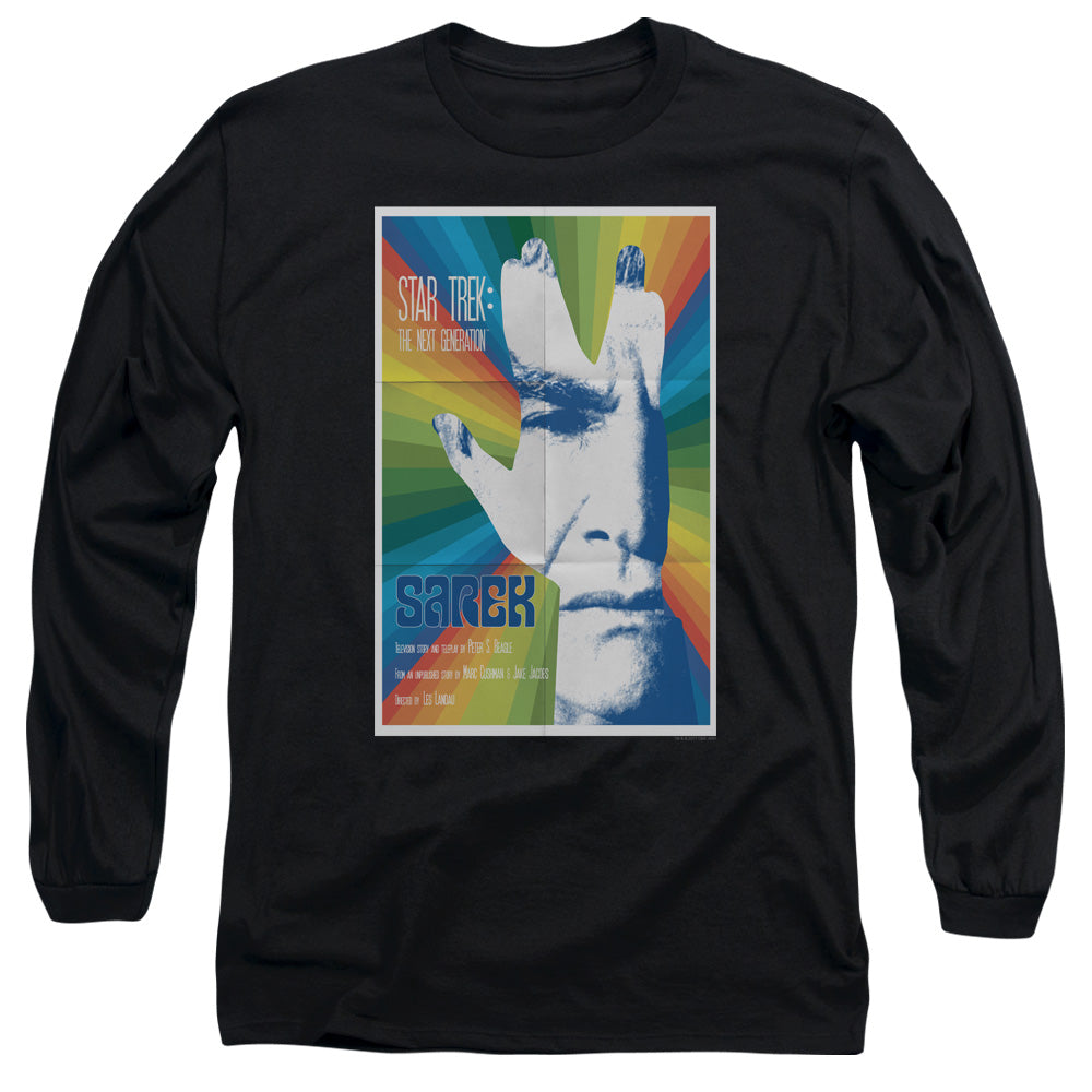 Star Trek Tng Season 3 Episode 23 Mens Long Sleeve Shirt Black Officially Licensed Officially Licensed