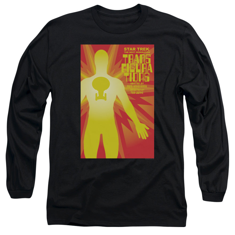 Star Trek Tng Season 3 Episode 25 Mens Long Sleeve Shirt Black Officially Licensed Officially Licensed