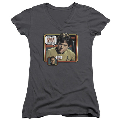 Csi Cross the Line Womens T Shirt Black Officially Licensed