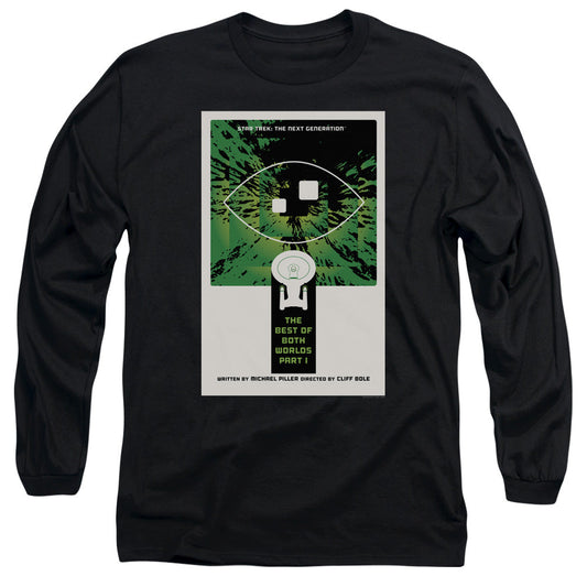 Star Trek Tng Season 3 Episode 26 Mens Long Sleeve Shirt Black Officially Licensed Officially Licensed