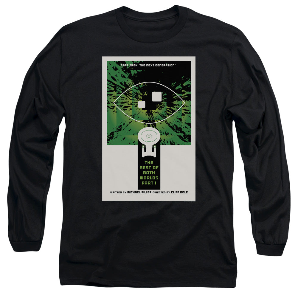 Star Trek Tng Season 3 Episode 26 Mens Long Sleeve Shirt Black Officially Licensed Officially Licensed