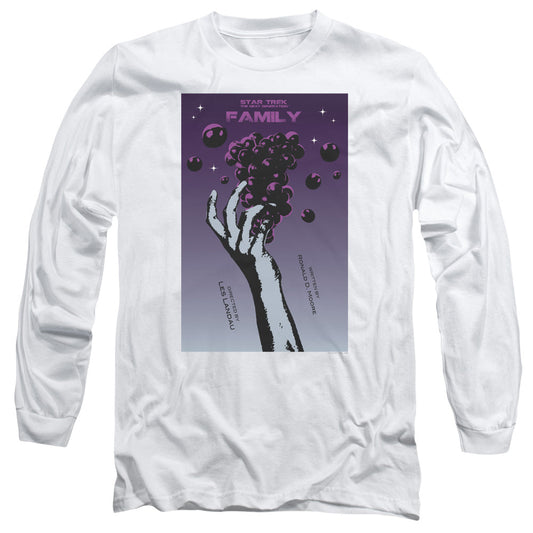 Star Trek Tng Season 4 Episode 2 Mens Long Sleeve Shirt White Officially Licensed Officially Licensed