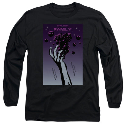 Star Trek Tng Season 4 Episode 2 Mens Long Sleeve Shirt Black Officially Licensed Officially Licensed