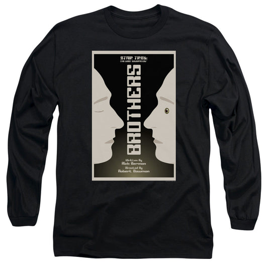 Star Trek Tng Season 4 Episode 3 Mens Long Sleeve Shirt Black Officially Licensed Officially Licensed