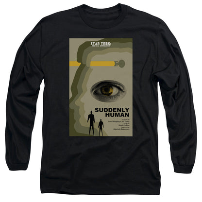 Star Trek Tng Season 4 Episode 4 Mens Long Sleeve Shirt Black Officially Licensed Officially Licensed