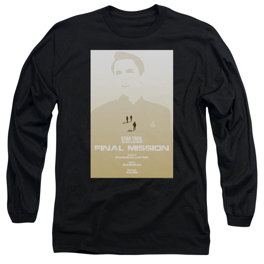 Star Trek Tng Season 4 Episode 9 Mens Long Sleeve Shirt Black Officially Licensed Officially Licensed