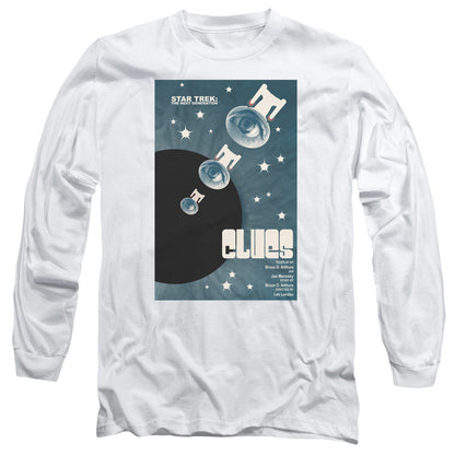 Star Trek Tng Season 4 Episode 14 Mens Long Sleeve Shirt White Officially Licensed Officially Licensed