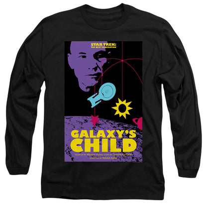 Star Trek Tng Season 4 Episode 16 Mens Long Sleeve Shirt Black Officially Licensed Officially Licensed