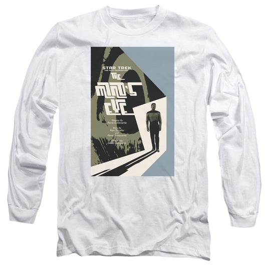 Star Trek Tng Season 4 Episode 24 Mens Long Sleeve Shirt White Officially Licensed Officially Licensed