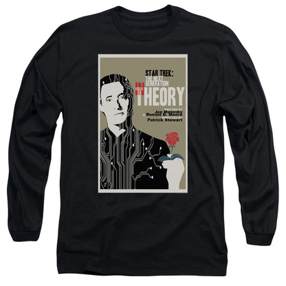 Star Trek Tng Season 4 Episode 25 Mens Long Sleeve Shirt Black Officially Licensed Officially Licensed