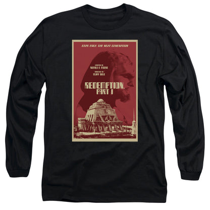 Star Trek Tng Season 4 Episode 26 Mens Long Sleeve Shirt Black Officially Licensed Officially Licensed