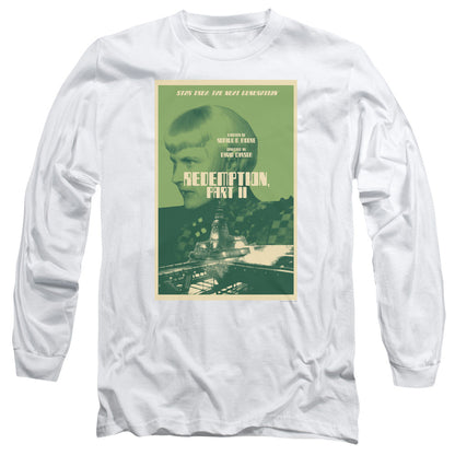 Star Trek Tng Season 5 Episode 1 Mens Long Sleeve Shirt White Officially Licensed Officially Licensed