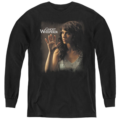 Ghost Whisperer Ethereal Long Sleeve Kids Youth T Shirt Black Officially Licensed