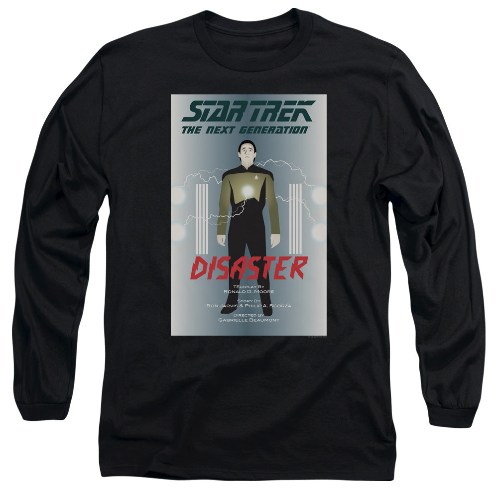 Star Trek Tng Season 5 Episode 5 Mens Long Sleeve Shirt Black Officially Licensed Officially Licensed