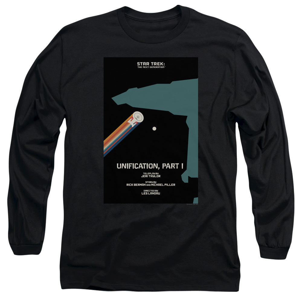 Star Trek Tng Season 5 Episode 7 Mens Long Sleeve Shirt Black Officially Licensed Officially Licensed
