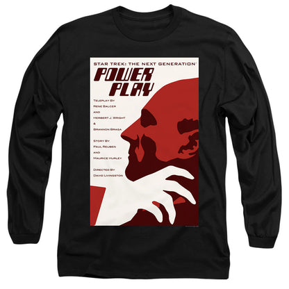 Star Trek Tng Season 5 Episode 15 Mens Long Sleeve Shirt Black Officially Licensed Officially Licensed