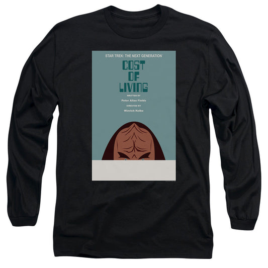 Star Trek Tng Season 5 Episode 20 Mens Long Sleeve Shirt Black Officially Licensed Officially Licensed