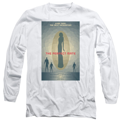 Star Trek Tng Season 5 Episode 21 Mens Long Sleeve Shirt White Officially Licensed Officially Licensed