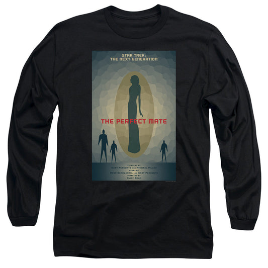Star Trek Tng Season 5 Episode 21 Mens Long Sleeve Shirt Black Officially Licensed Officially Licensed