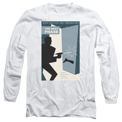 Star Trek Tng Season 5 Episode 24 Mens Long Sleeve Shirt White Officially Licensed Officially Licensed
