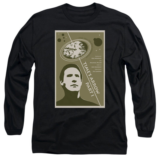 Star Trek Tng Season 5 Episode 26 Mens Long Sleeve Shirt Black Officially Licensed Officially Licensed