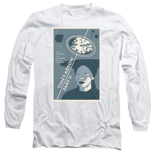 Star Trek Tng Season 6 Episode 1 Mens Long Sleeve Shirt White Officially Licensed Officially Licensed