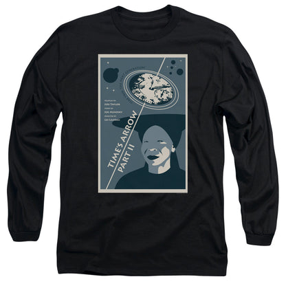 Star Trek Tng Season 6 Episode 1 Mens Long Sleeve Shirt Black Officially Licensed Officially Licensed