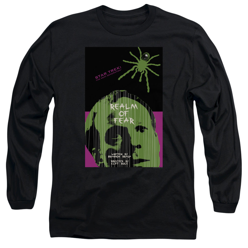Star Trek Tng Season 6 Episode 2 Mens Long Sleeve Shirt Black Officially Licensed Officially Licensed